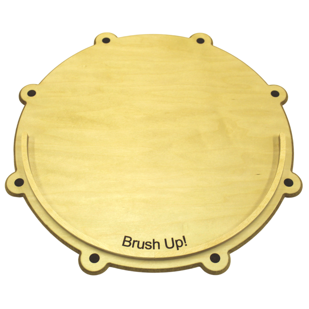 Brush Up Pad for Brush Performance and Practice